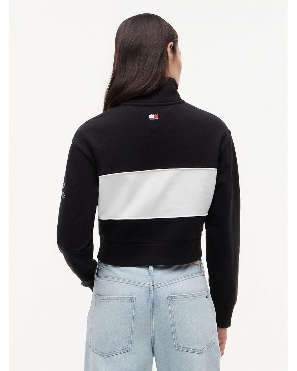 Tommy Hilfiger White Th X Cadillac Formula 1® Team Miami Half-zip Sweatshirt