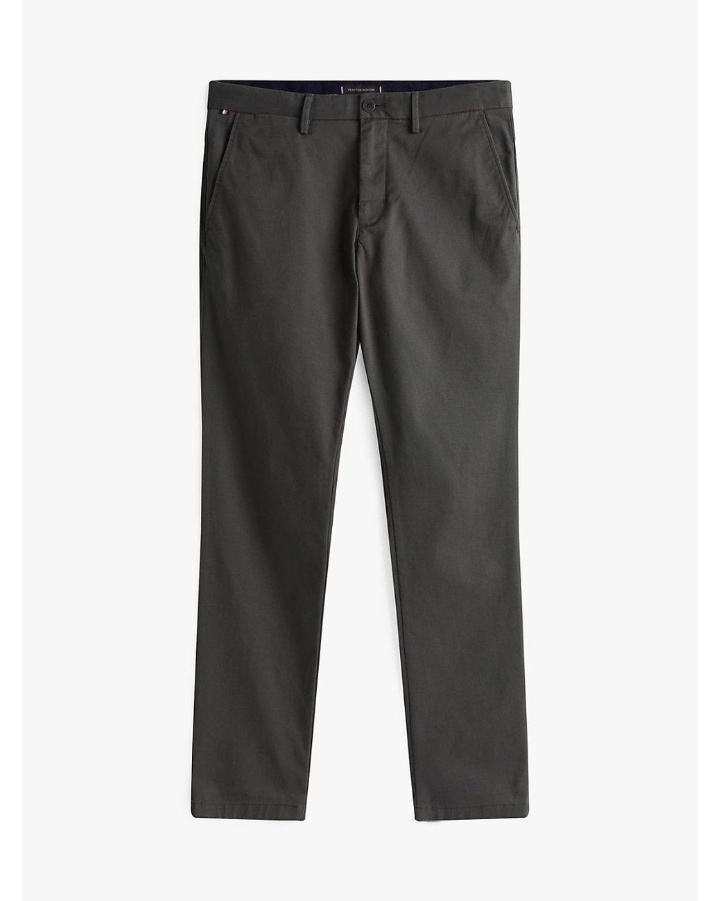 Tommy Hilfiger Blue Bleecker Slim Fit Chinos for men