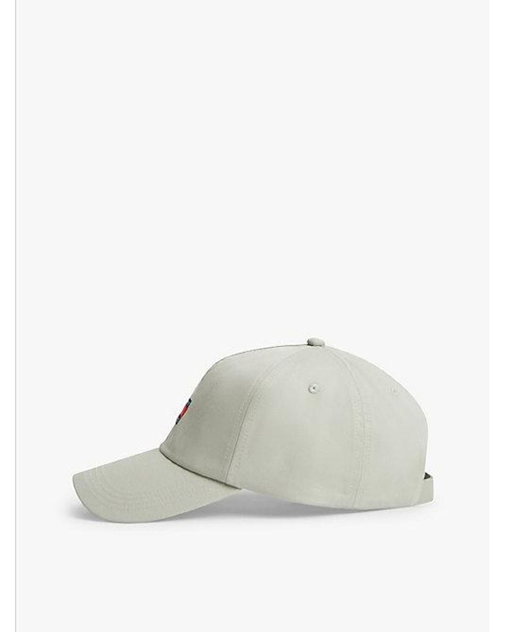 Tommy Hilfiger White Heritage Logo Baseball Cap