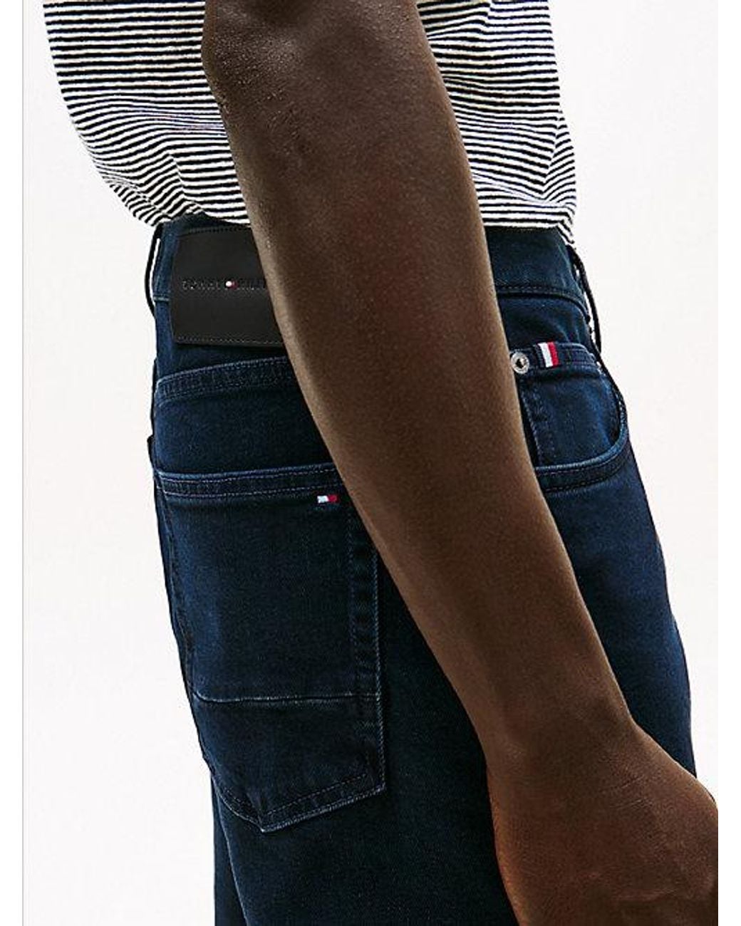 Tommy Hilfiger Gray Regular Straight Leg Jeans for men