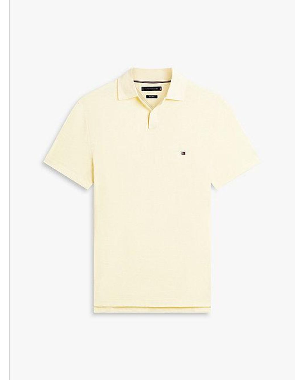 Tommy Hilfiger Regular Fit Oxford Polo Met Piquétextuur in het White voor heren