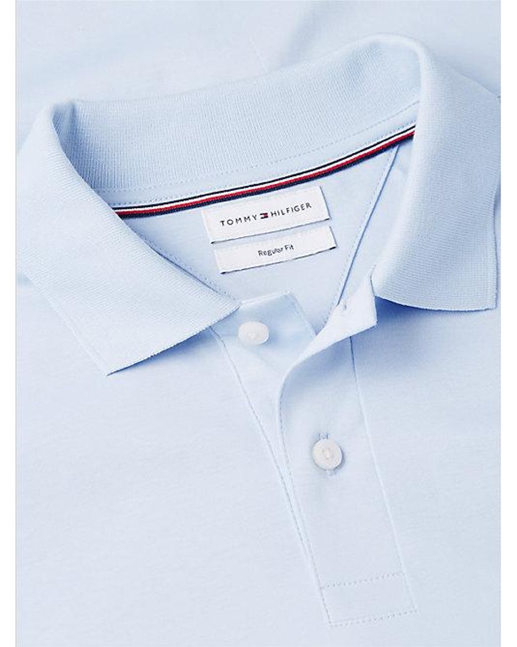 Tommy Hilfiger Interlock Gebreide Polo Van Soepel Katoen in het White voor heren