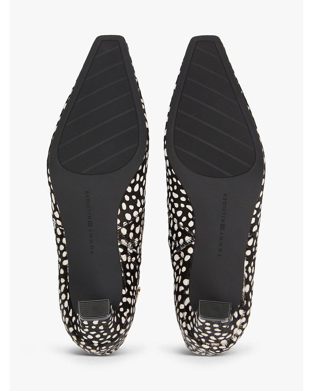 Tommy Hilfiger White Snow Leopard Print Ankle Boots