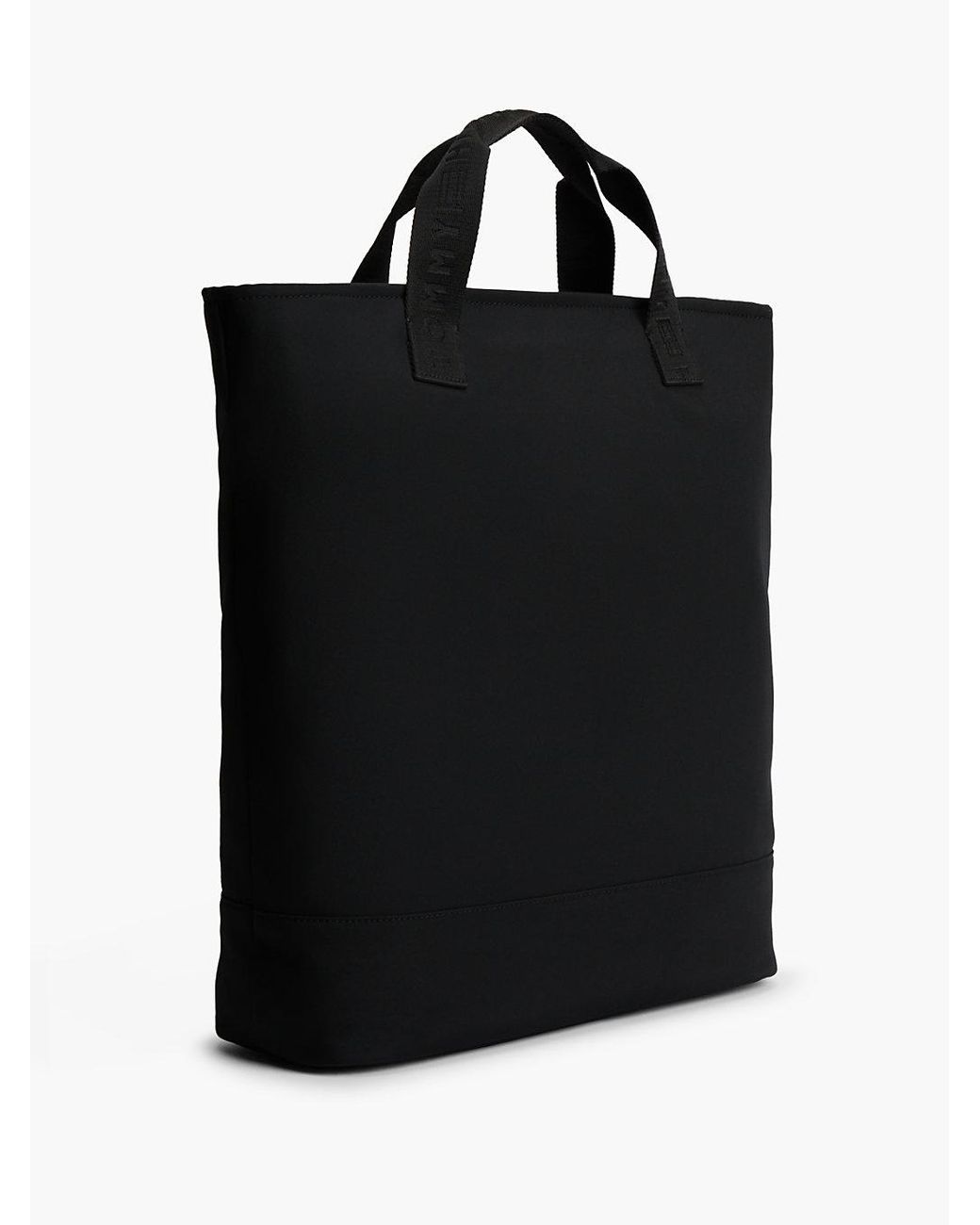 Tommy Hilfiger Black Textile Crossbody Tote Bag for men