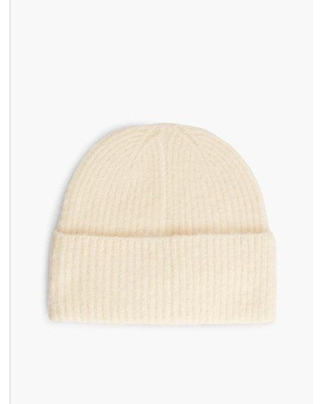 Tommy Hilfiger Natural Chic Beanie With Alpaca
