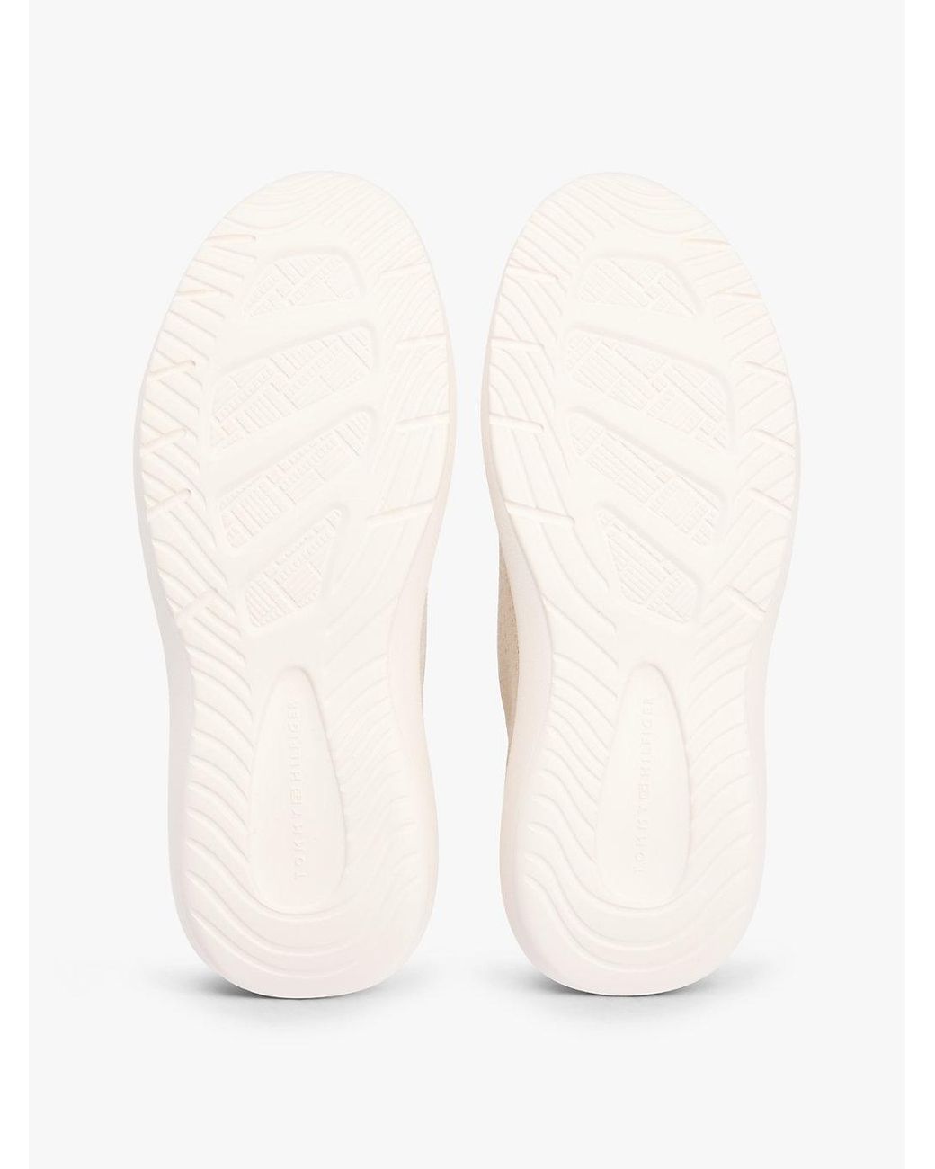 Tommy Hilfiger Natural Knit Lightweight Mono-Sock Slip-On Trainers