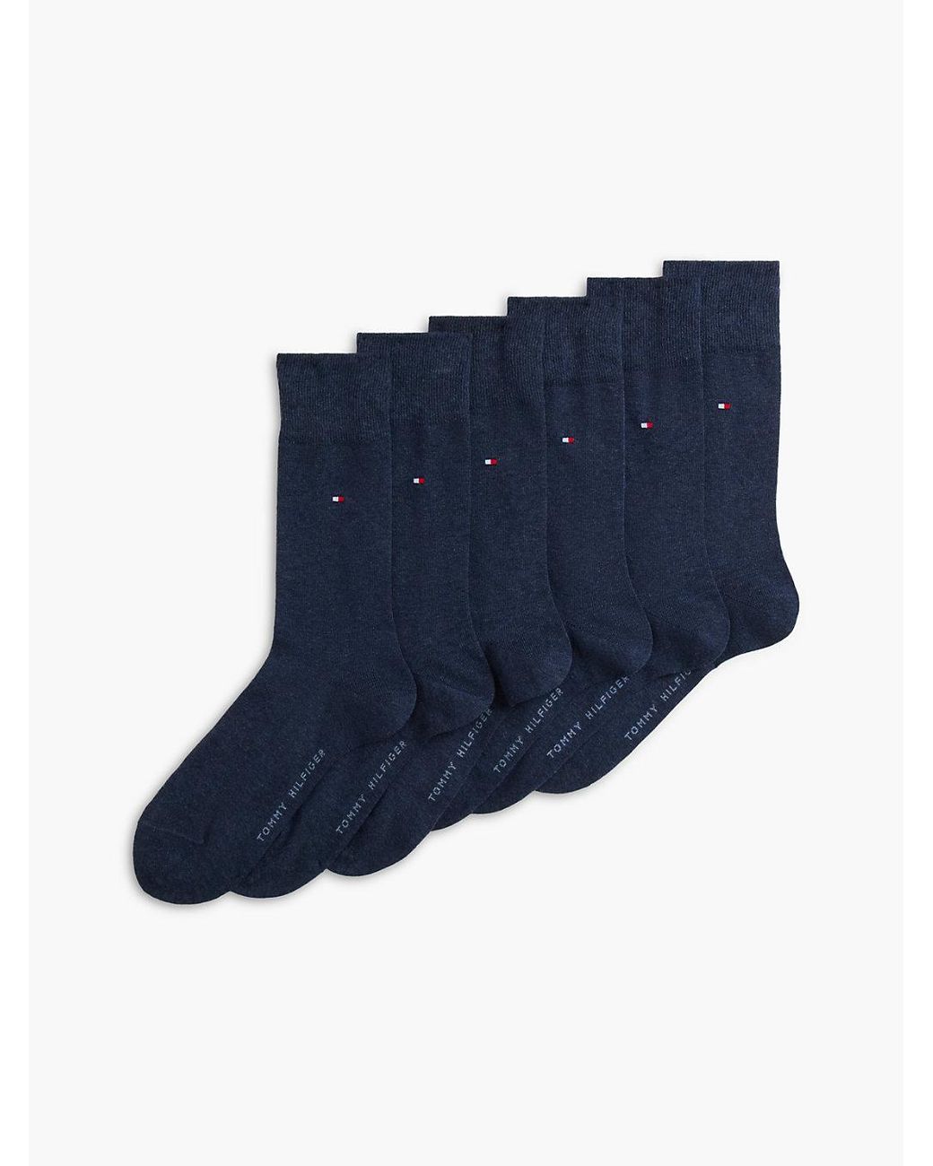 Tommy Hilfiger Blue 6-pack Socks for men