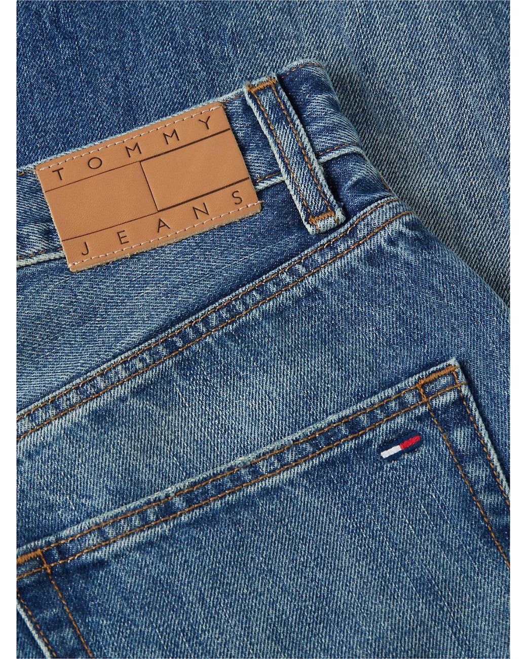 Tommy Hilfiger Blue Theo Distressed Loose Jeans for men