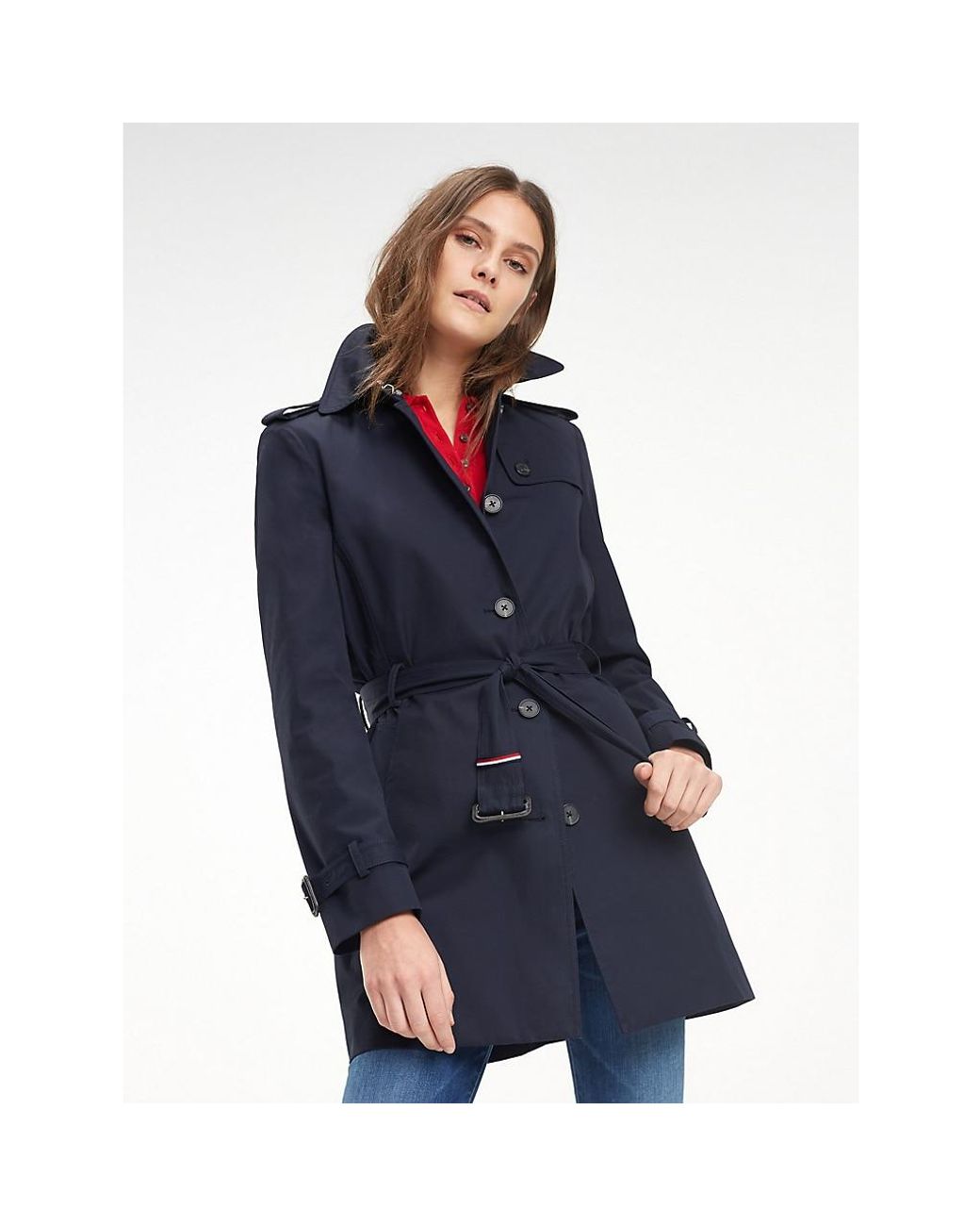 tommy hilfiger heritage trench coat