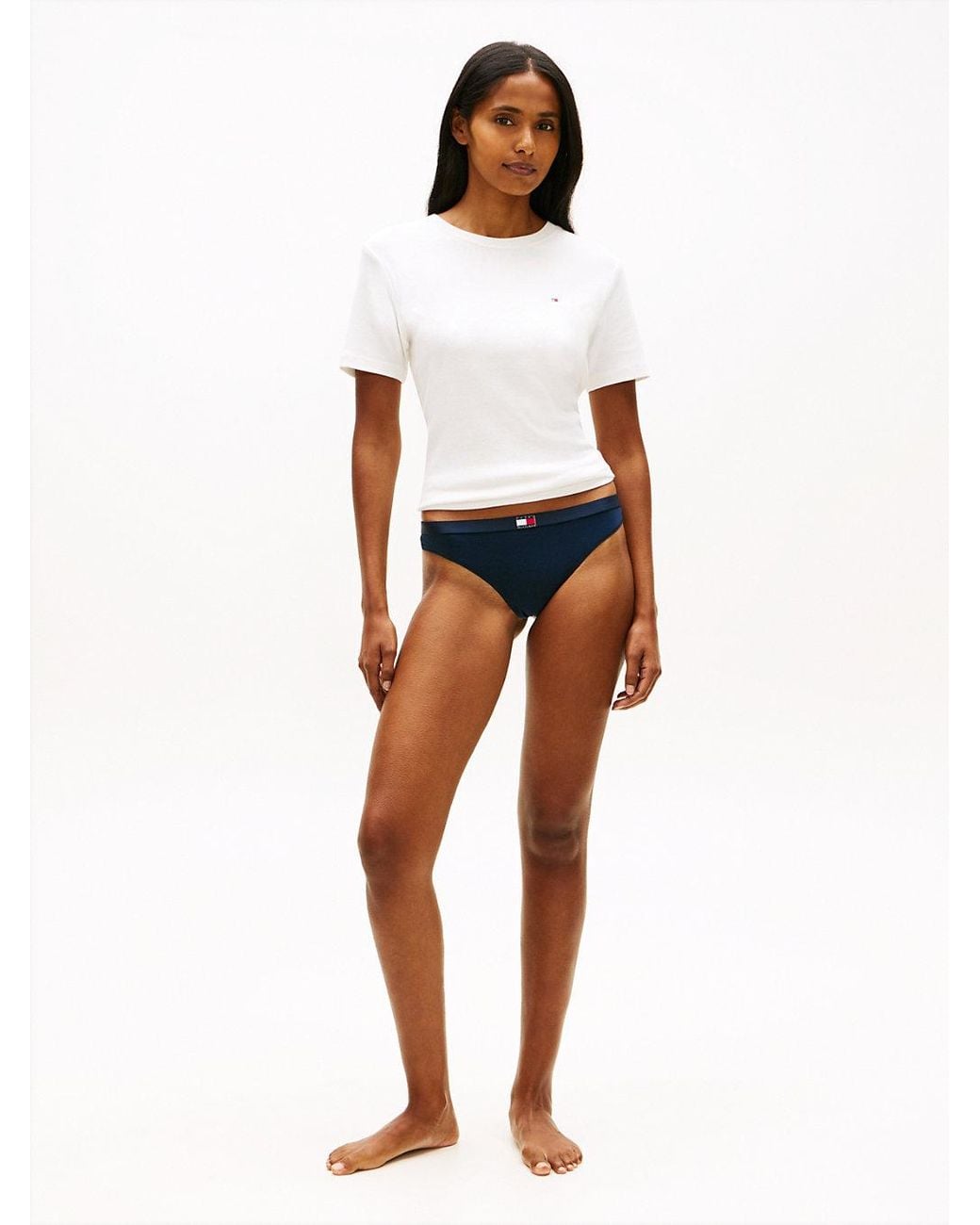 Tommy Hilfiger Blue 5-pack Heritage Logo Thongs