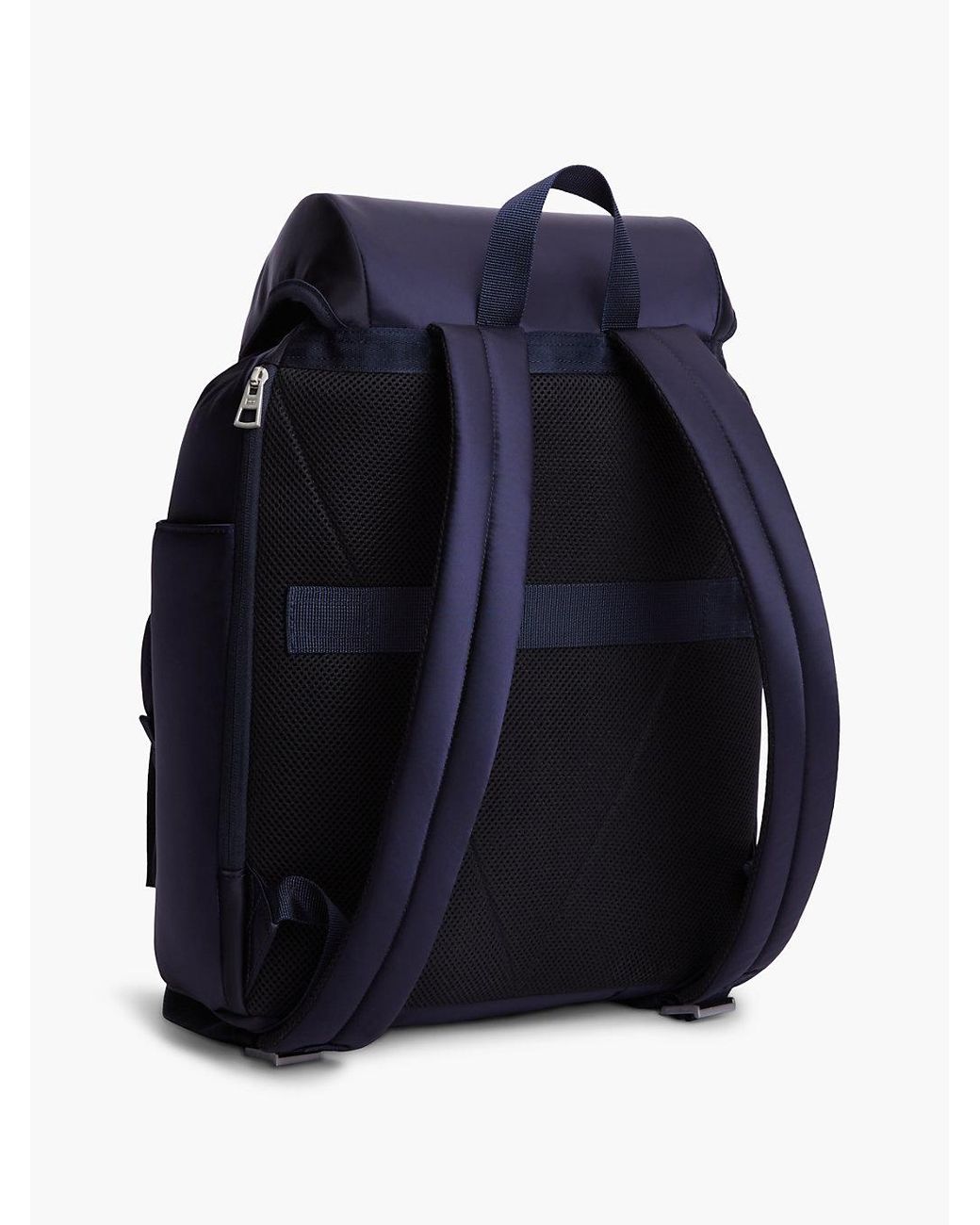 Tommy Hilfiger Blue Toggle Drawstring Travel Backpack for men