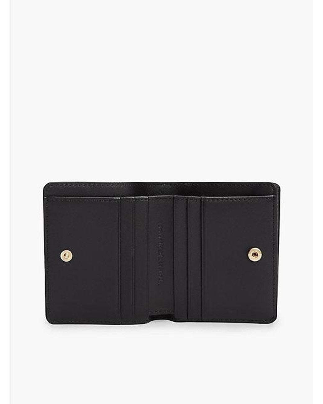 Tommy Hilfiger Black The American Icon Leather Bifold Wallet