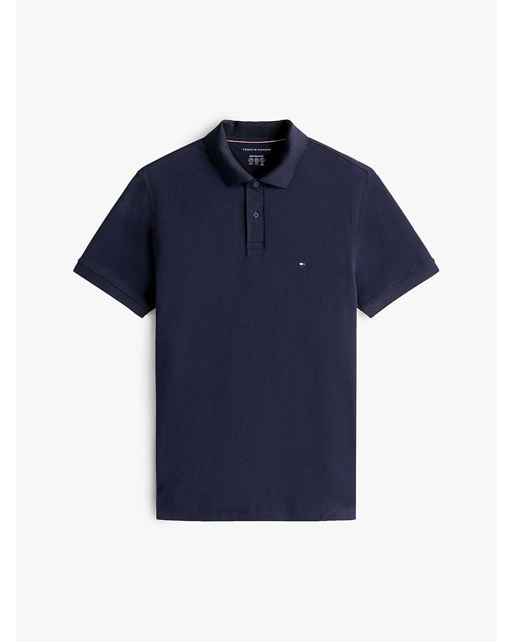 Polo Coupe Standard Performance En Piqué Tommy Hilfiger pour homme en coloris Blue