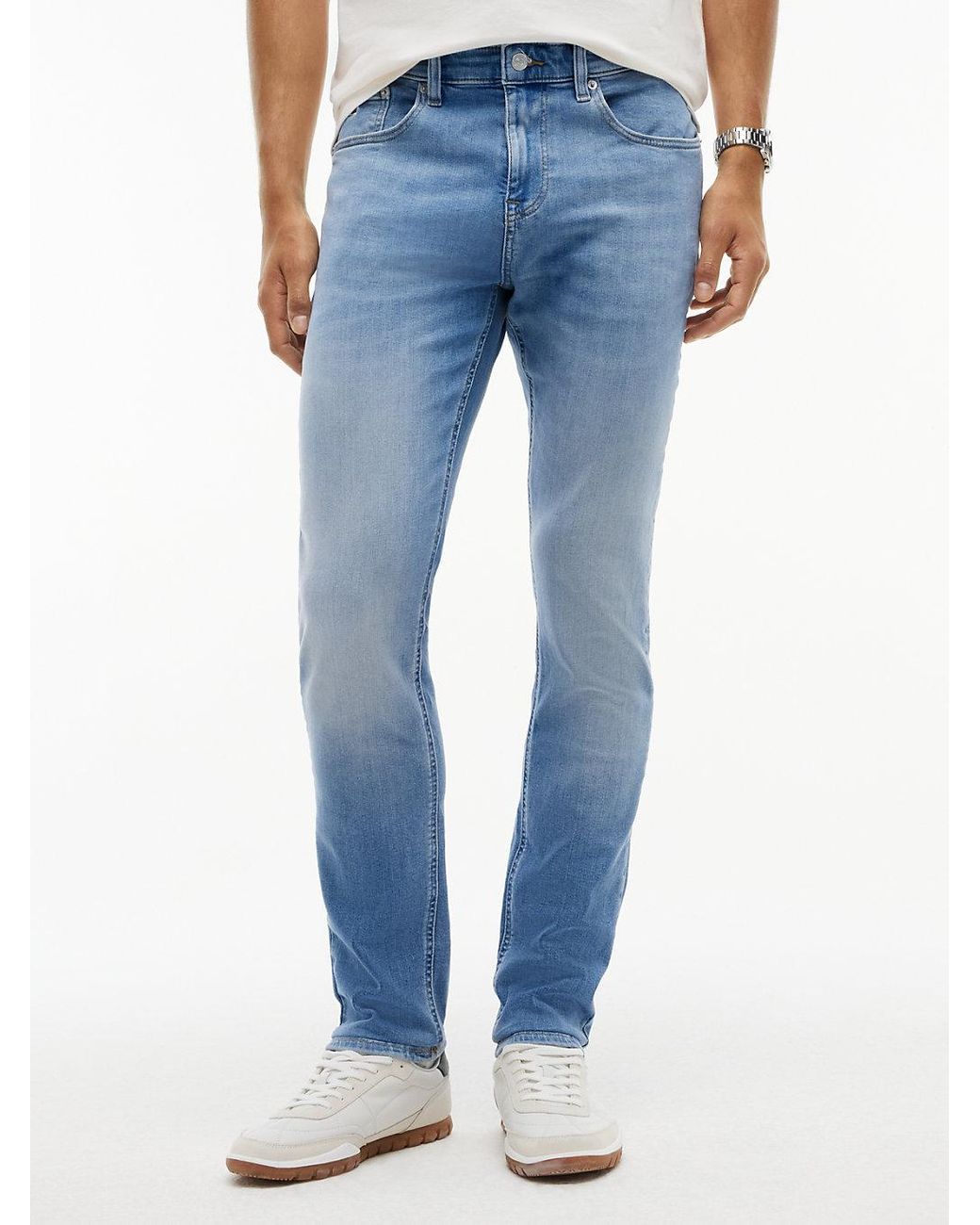 Tommy Hilfiger Blue Austin Slim Tapered Jeans for men