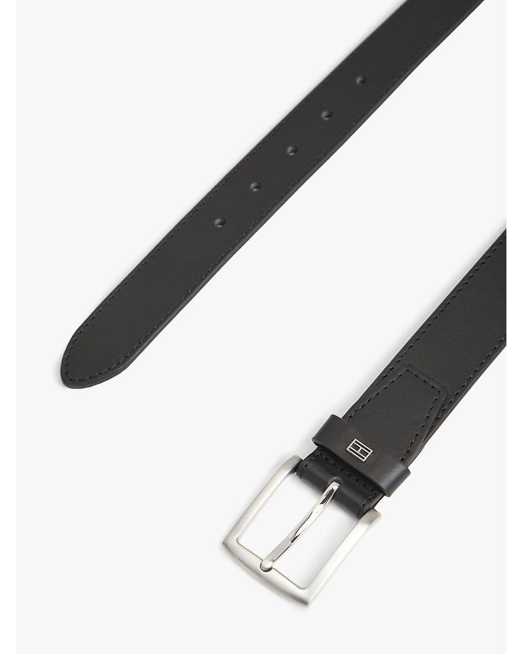 Cintura Denton di Tommy Hilfiger in Black da Uomo
