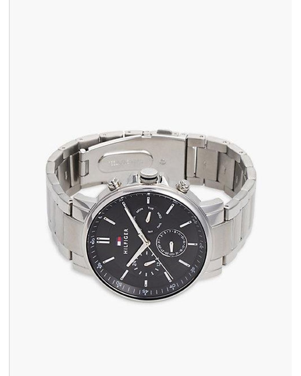Tommy Hilfiger Gray Rose Gold-plated Stainless Steel Watch for men