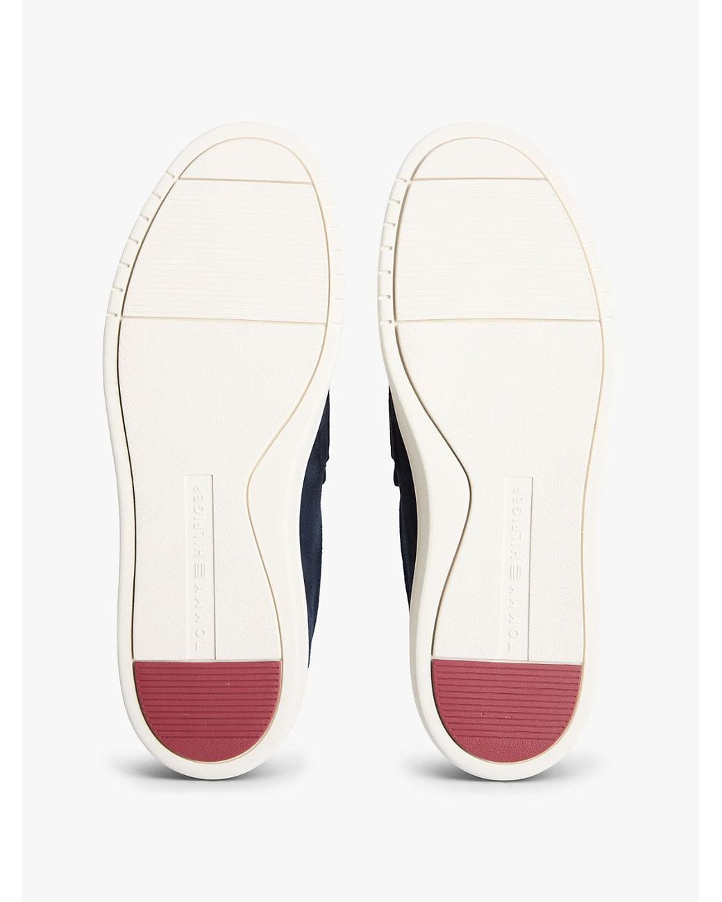 Tommy Hilfiger Blue Lightweight Suede Hybrid Loafers for men