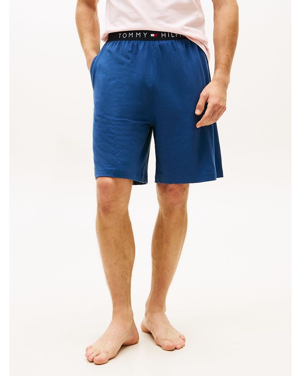 Short D'Intérieur Original En Jersey Tommy Hilfiger pour homme en coloris Blue