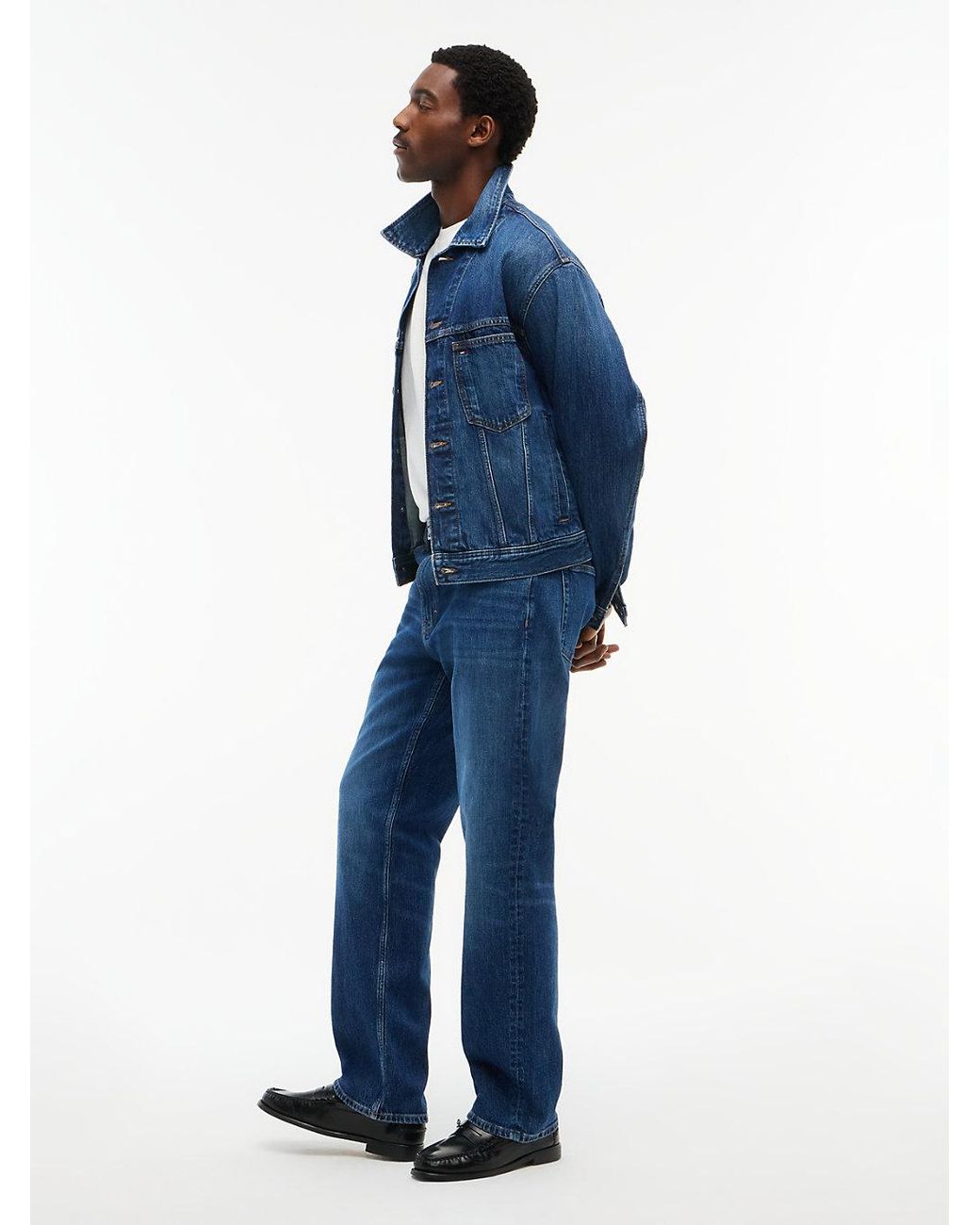 Tommy Hilfiger Blue Otis Regular Straight Jeans for men