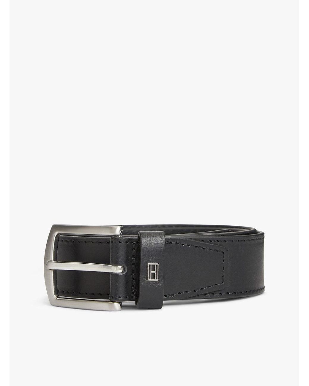 Cintura Denton di Tommy Hilfiger in Black da Uomo