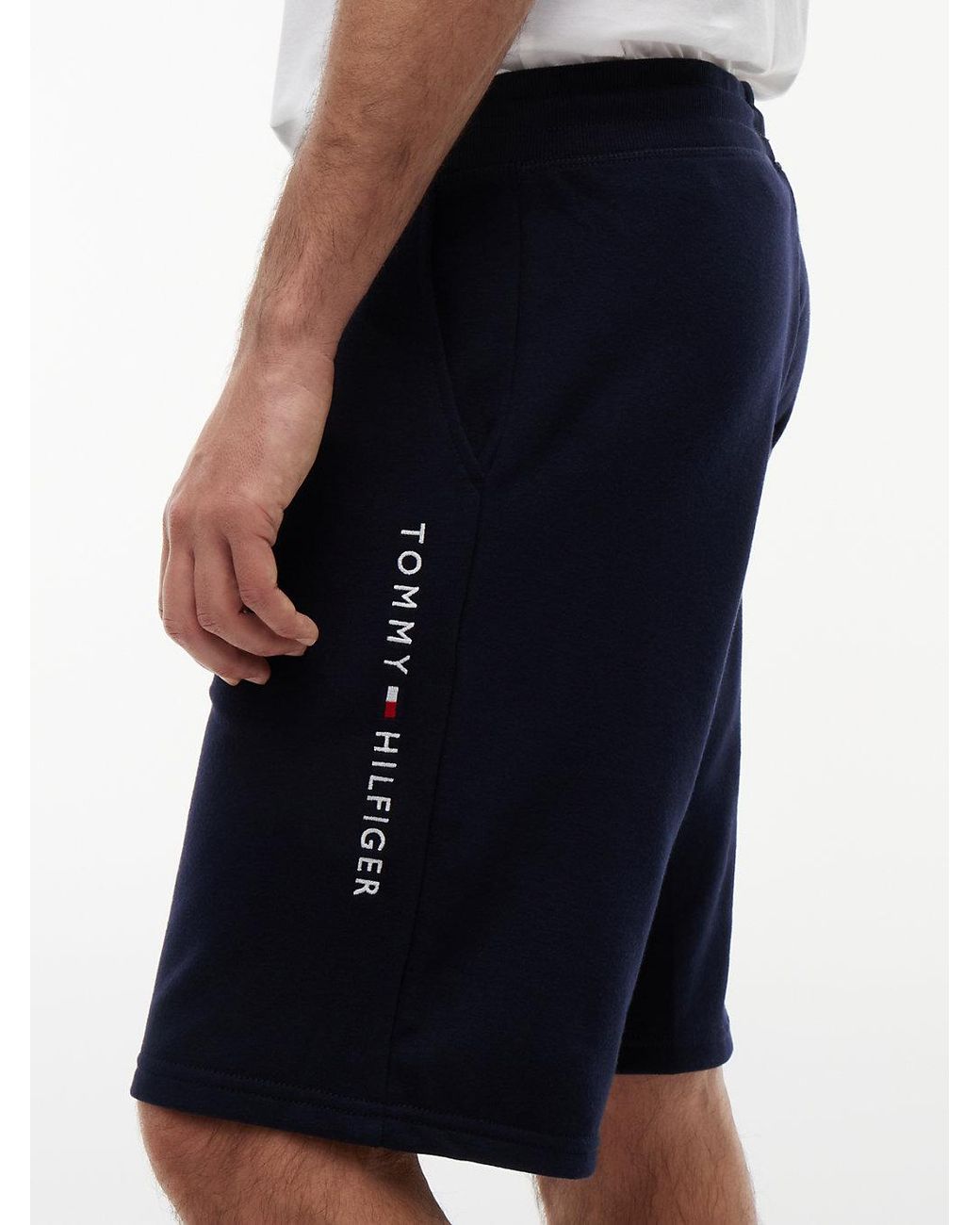 Tommy Hilfiger Blue Th Original Logo Sweat Shorts for men