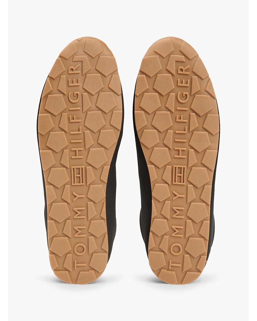 Tommy Hilfiger Black Th Monogram Satin Trainers