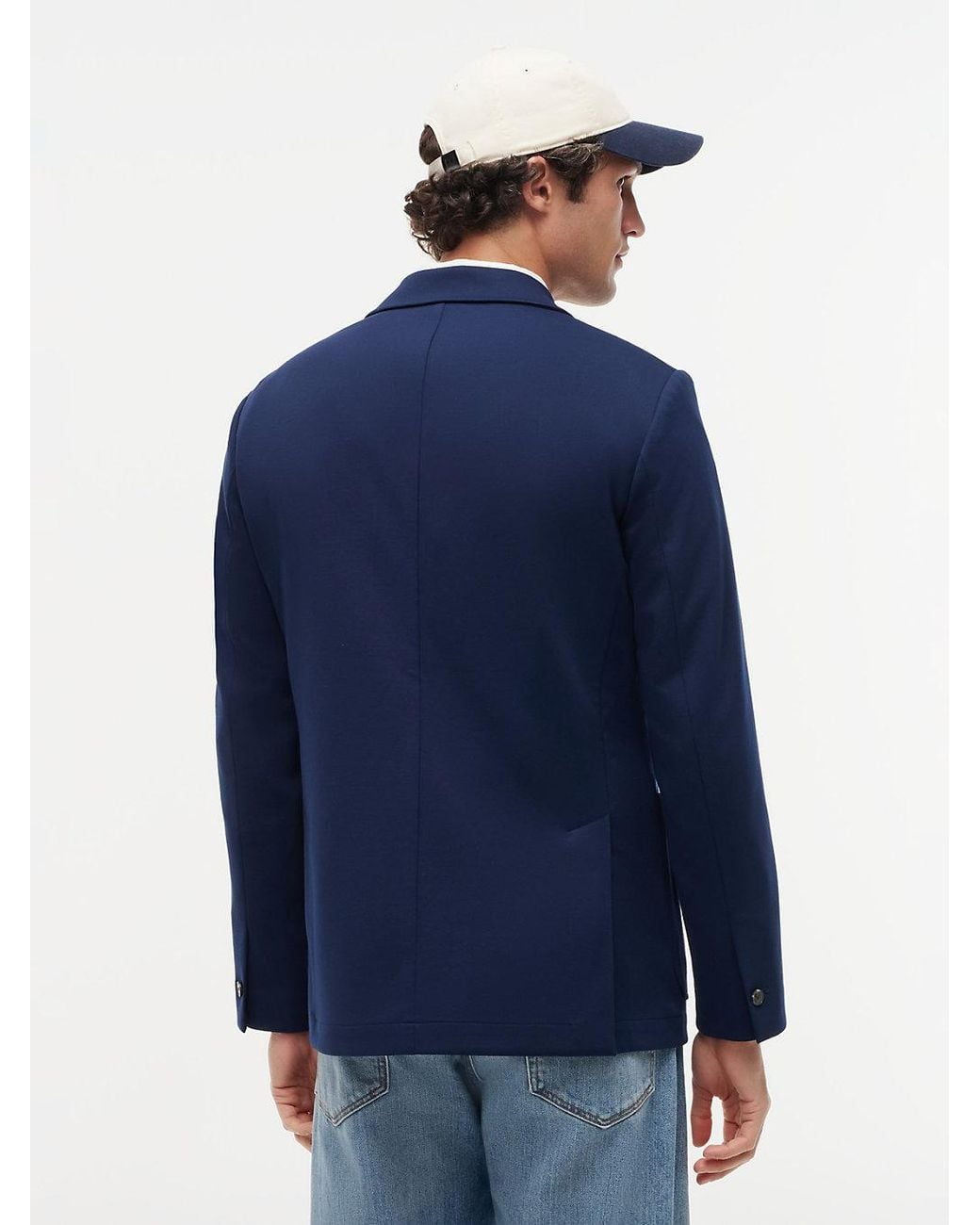 Tommy Hilfiger Blue New York Label Performance Regular Fit Blazer for men