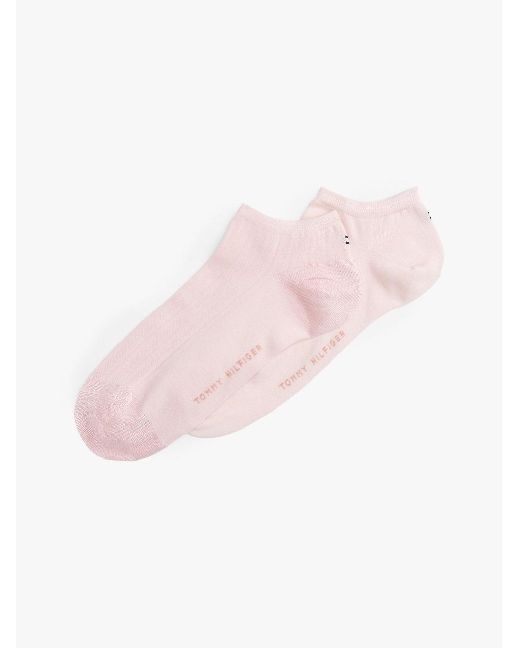 Tommy Hilfiger Pink 2-pack Trainer Socks