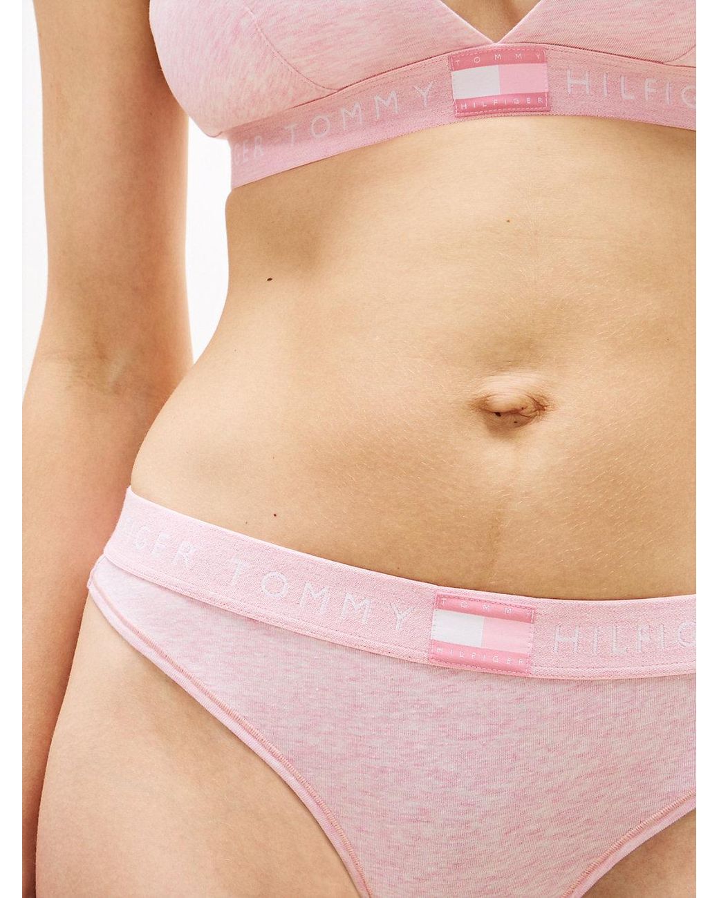 Tommy Hilfiger Multicolor Heritage Tonal Logo Thong