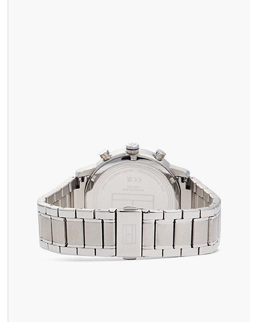 Tommy Hilfiger Blue Dial Stainless Steel Chain Link Watch for men