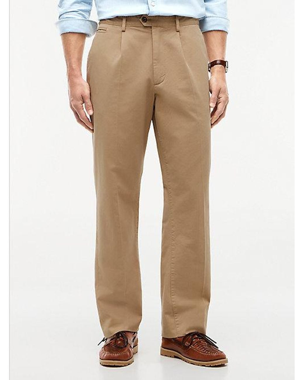 Tommy Hilfiger Natural Dover Regular Straight Leg Washed Chinos for men