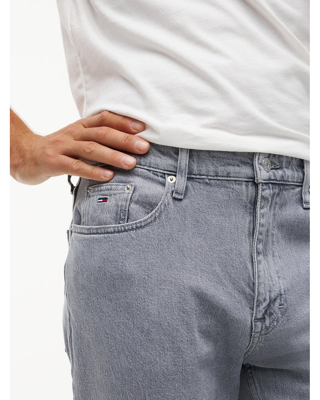 Tommy Hilfiger Blue Ryan Slim Straight Jeans for men