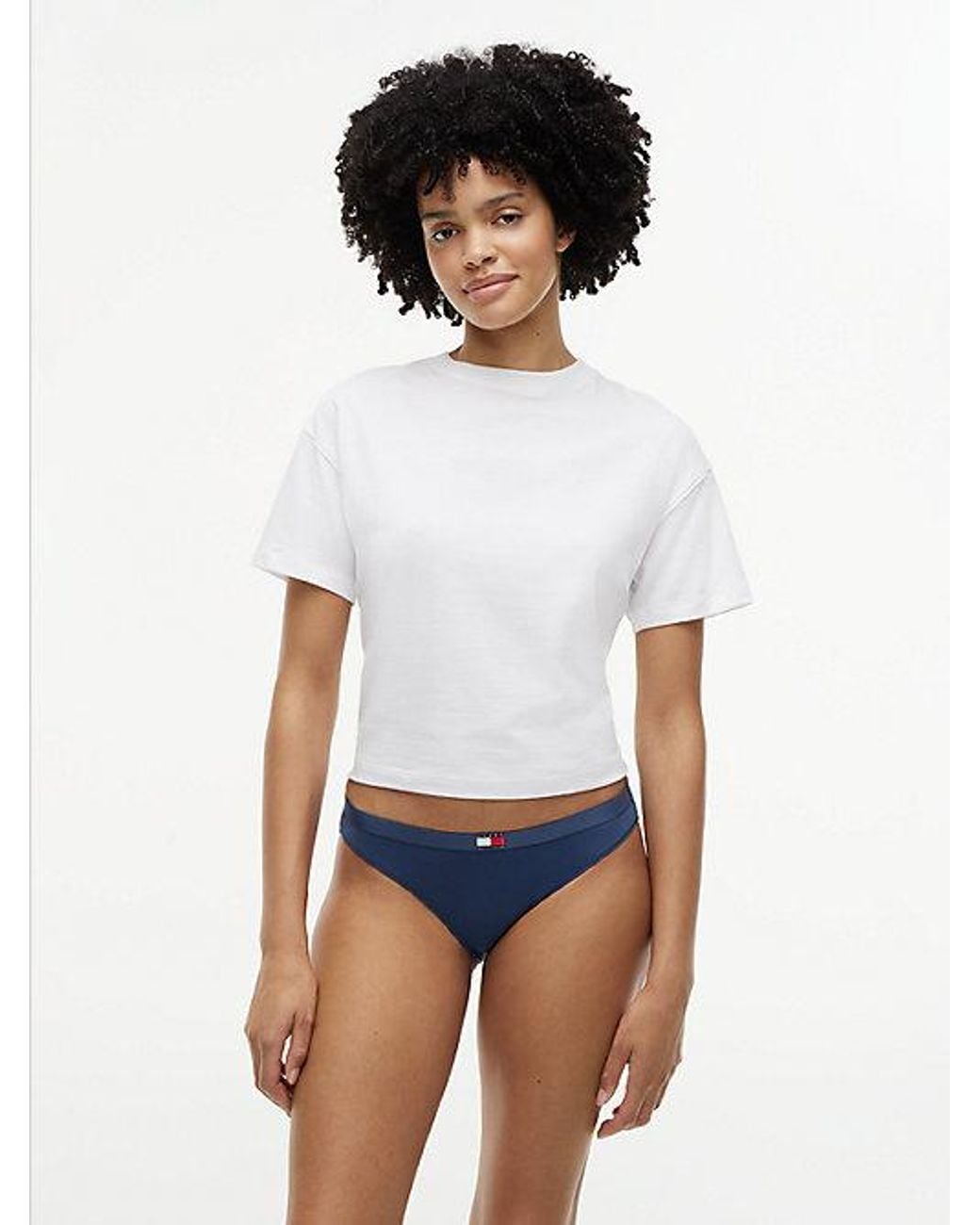 Tommy Hilfiger Blue 3 Pack Heritage Flag Logo Briefs