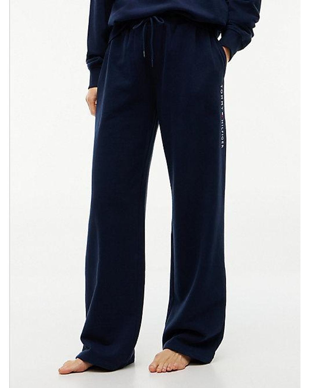 Tommy Hilfiger Blue Essential Terry Relaxed Lounge Joggers