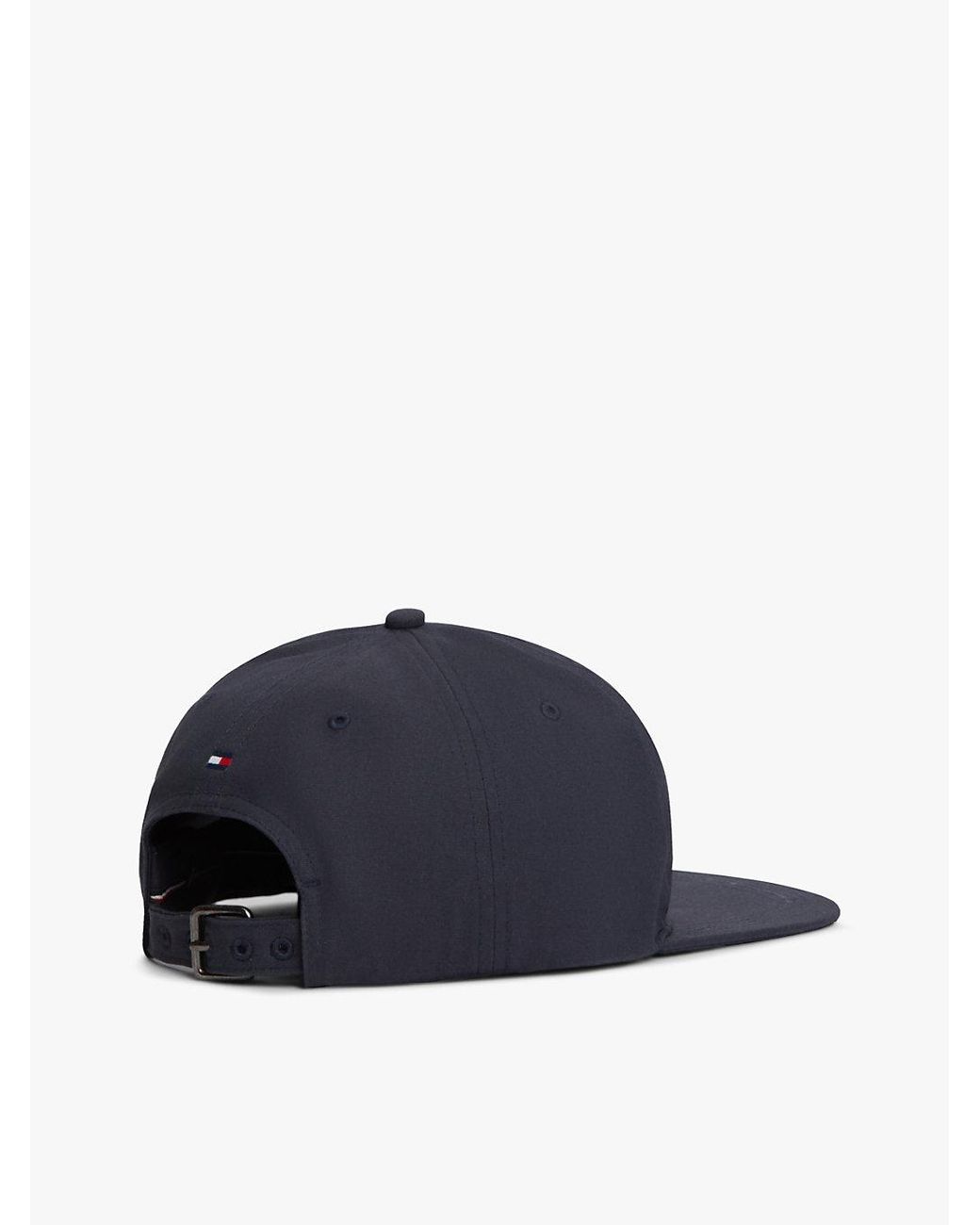 Tommy Hilfiger Blue Heritage Canvas Logo Embroidery Baseball Cap for men