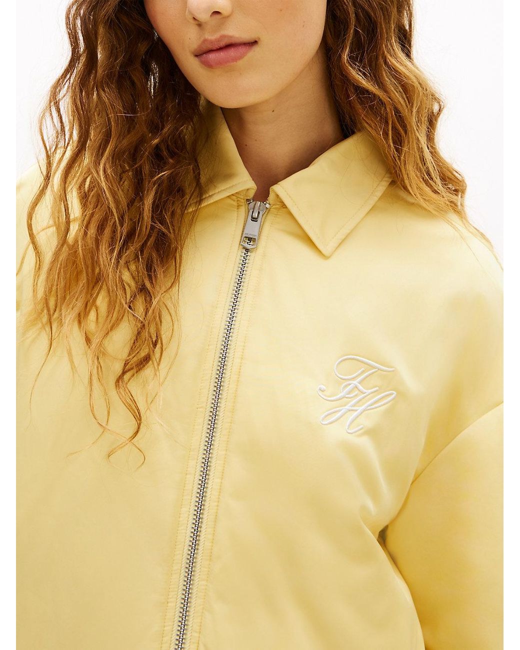 Tommy Hilfiger Natural Water Repellent Satin Relaxed Padded Jacket
