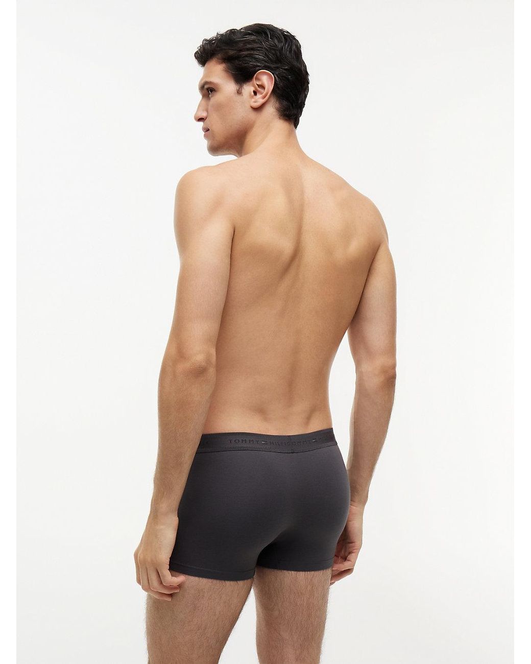 Tommy Hilfiger Blue 3-Pack Signature Waistband Trunks for men