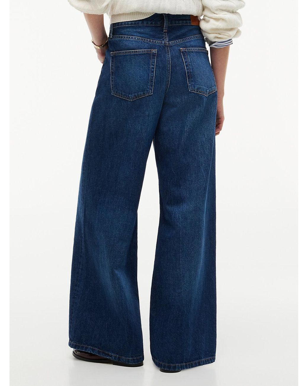 Tommy Hilfiger Blue Indie High Rise '70S Wide Jeans