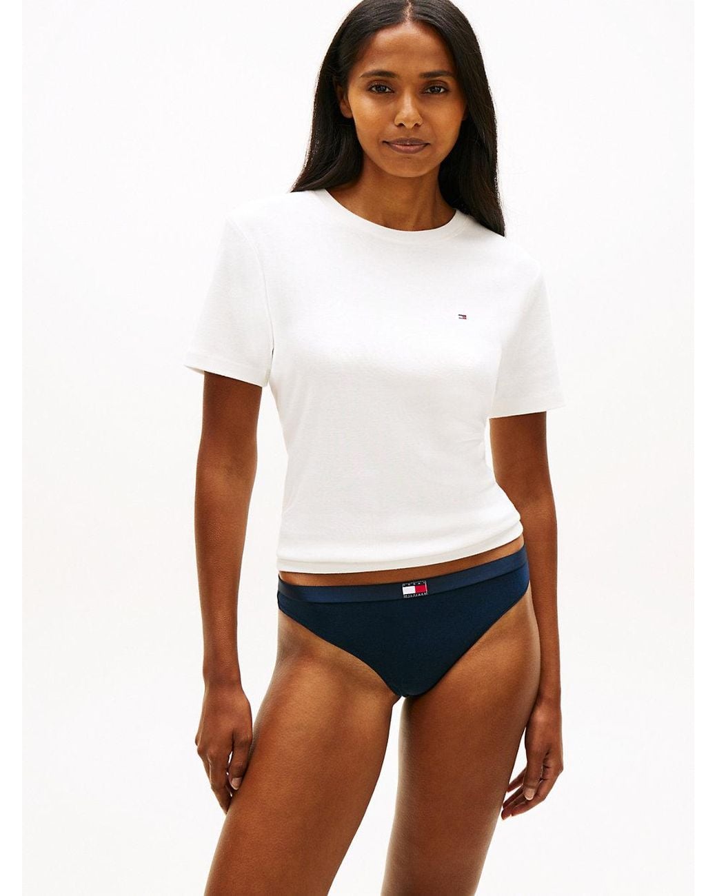 Tommy Hilfiger Blue 5-pack Heritage Logo Thongs