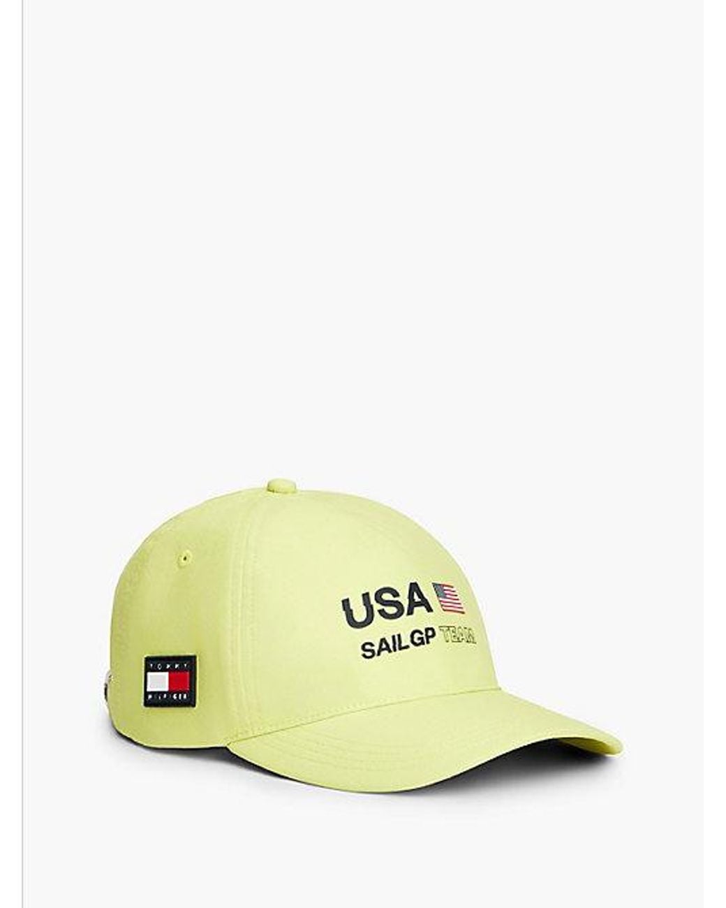 Tommy Hilfiger Yellow Tommy X U.S. Sail Gp Team Water Repellent Baseball Cap