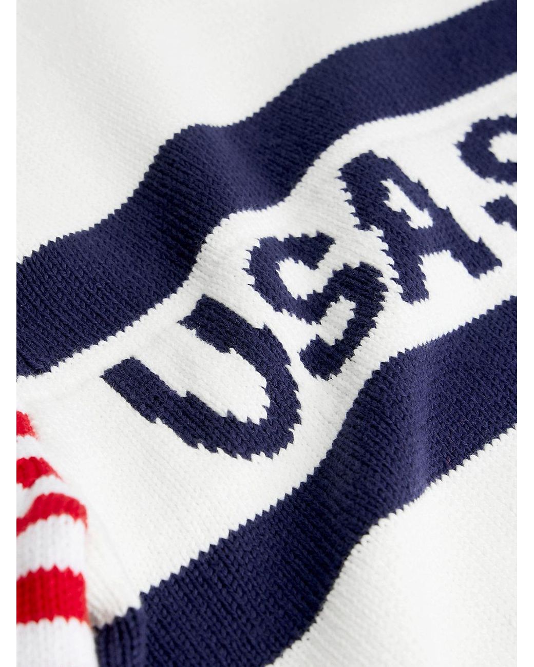 Tommy Hilfiger White Tommy X U.s. Sail Gp Team Stripe Jumper for men