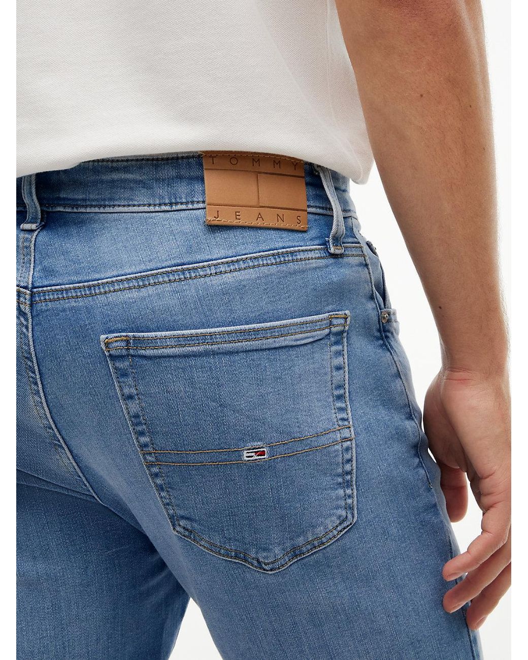 Tommy Hilfiger Blue Austin Slim Tapered Jeans for men