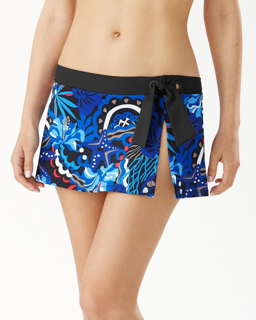 Tommy Bahama Synthetic Salvation Sea Skirted Bikini Bottoms in Blue