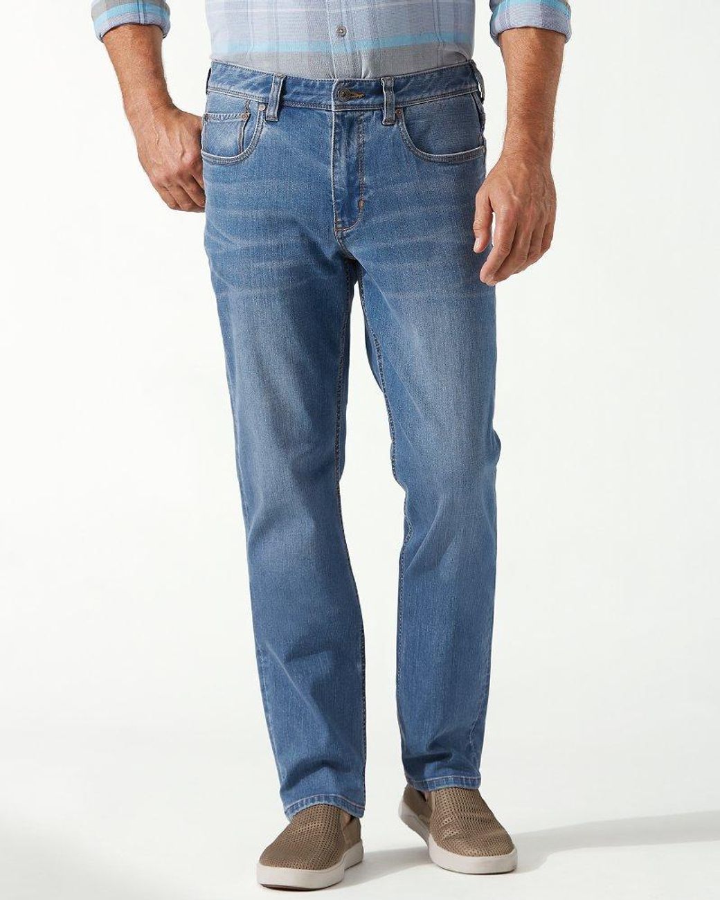 Tommy Bahama Sand Drifter Bay 5-pocket Jeans in Blue for Men | Lyst