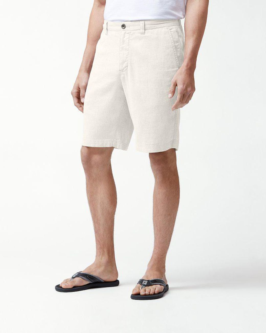 Tommy Bahama Beach Linen 10-inch Shorts in Natural for Men - Lyst