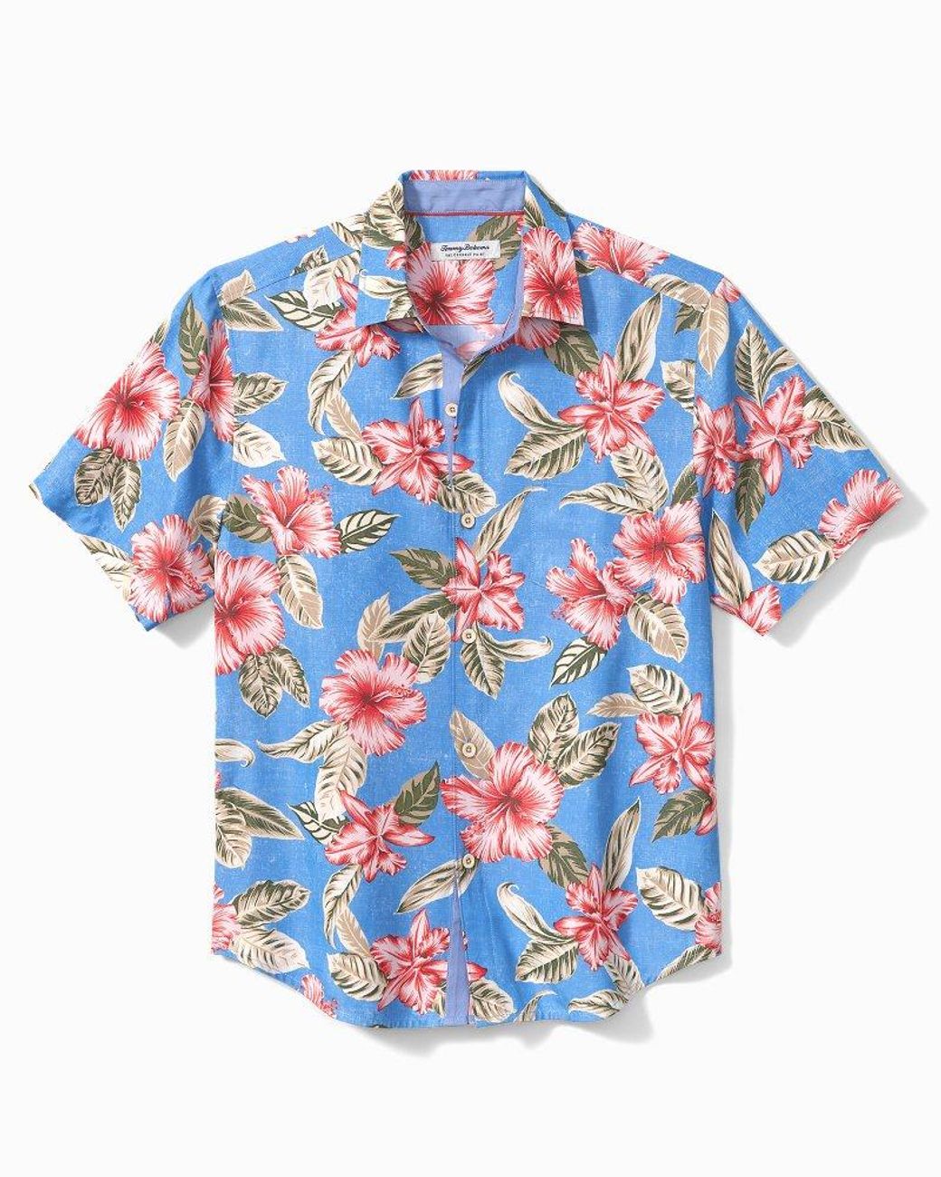 Tommy Bahama Coconut Point Hibiscus Cay Islandzone® Camp Shirt in Blue ...
