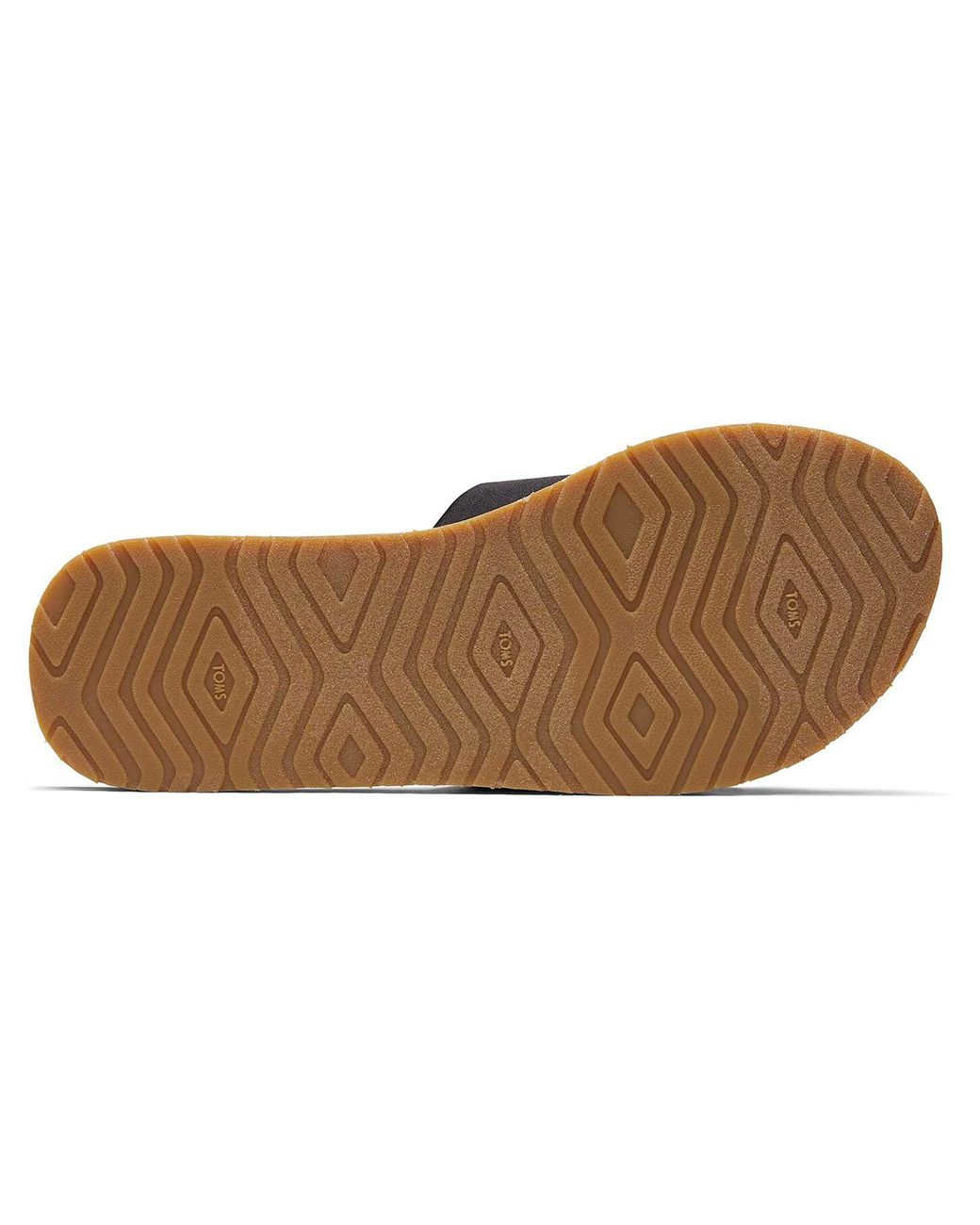TOMS Synthetic Carly Sandal in Black | Lyst