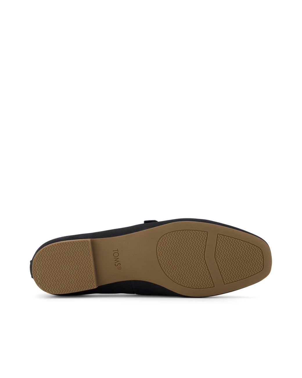 TOMS Black Bianca Ballet Flat