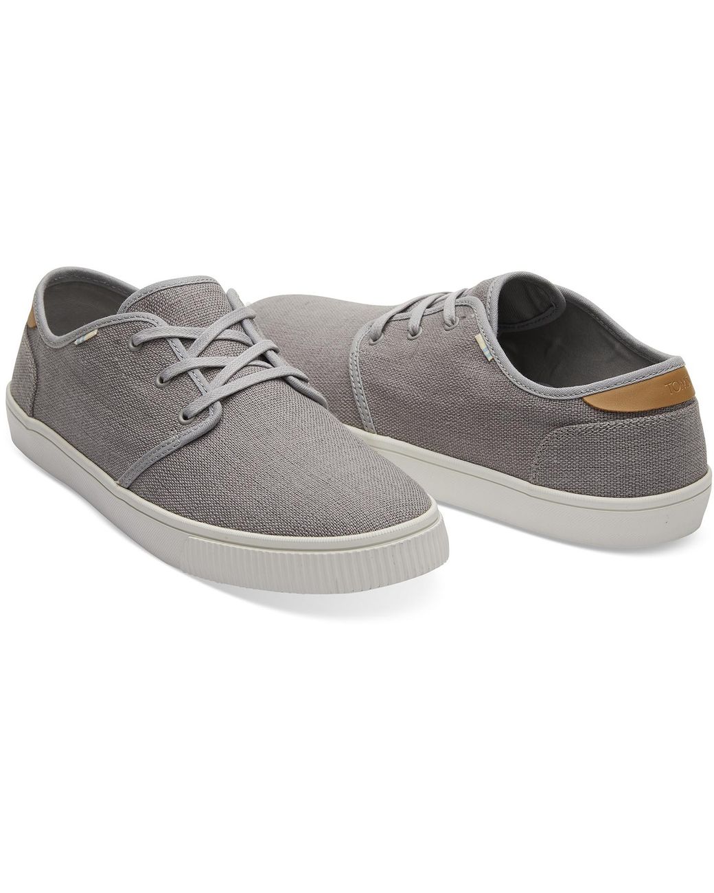 drizzle grey heritage canvas mens carlo sneakers topanga collection