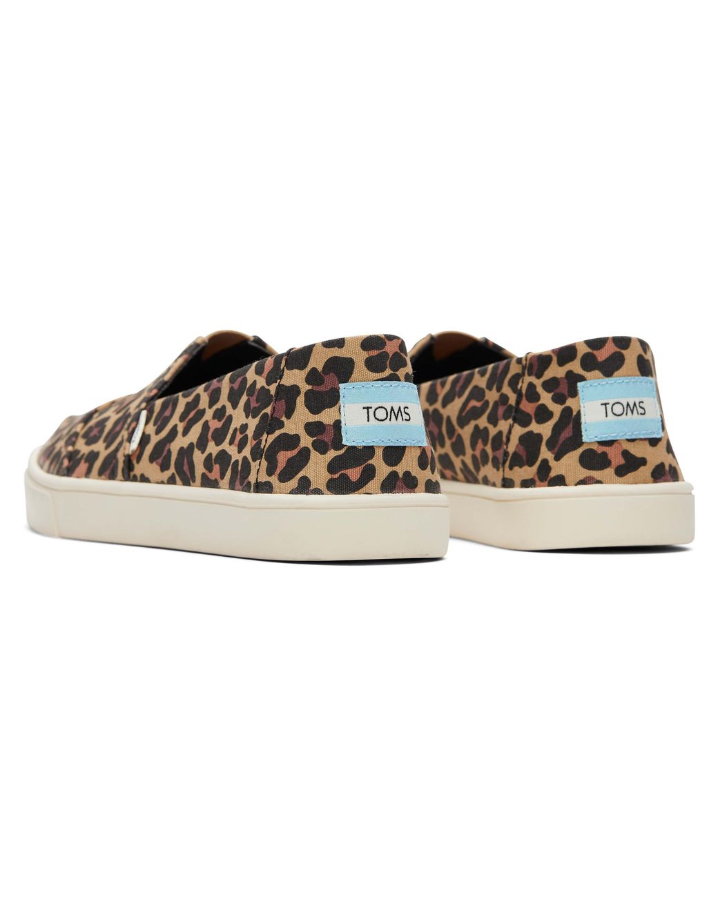 Slip-on alpargata cupsole marron léopard avec semelle ortholite TOMS - Lyst